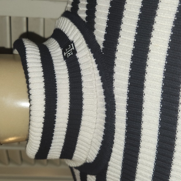 RALPH LAUREN STRIPED TURTLENECK SWEATER - Picture 2 of 8